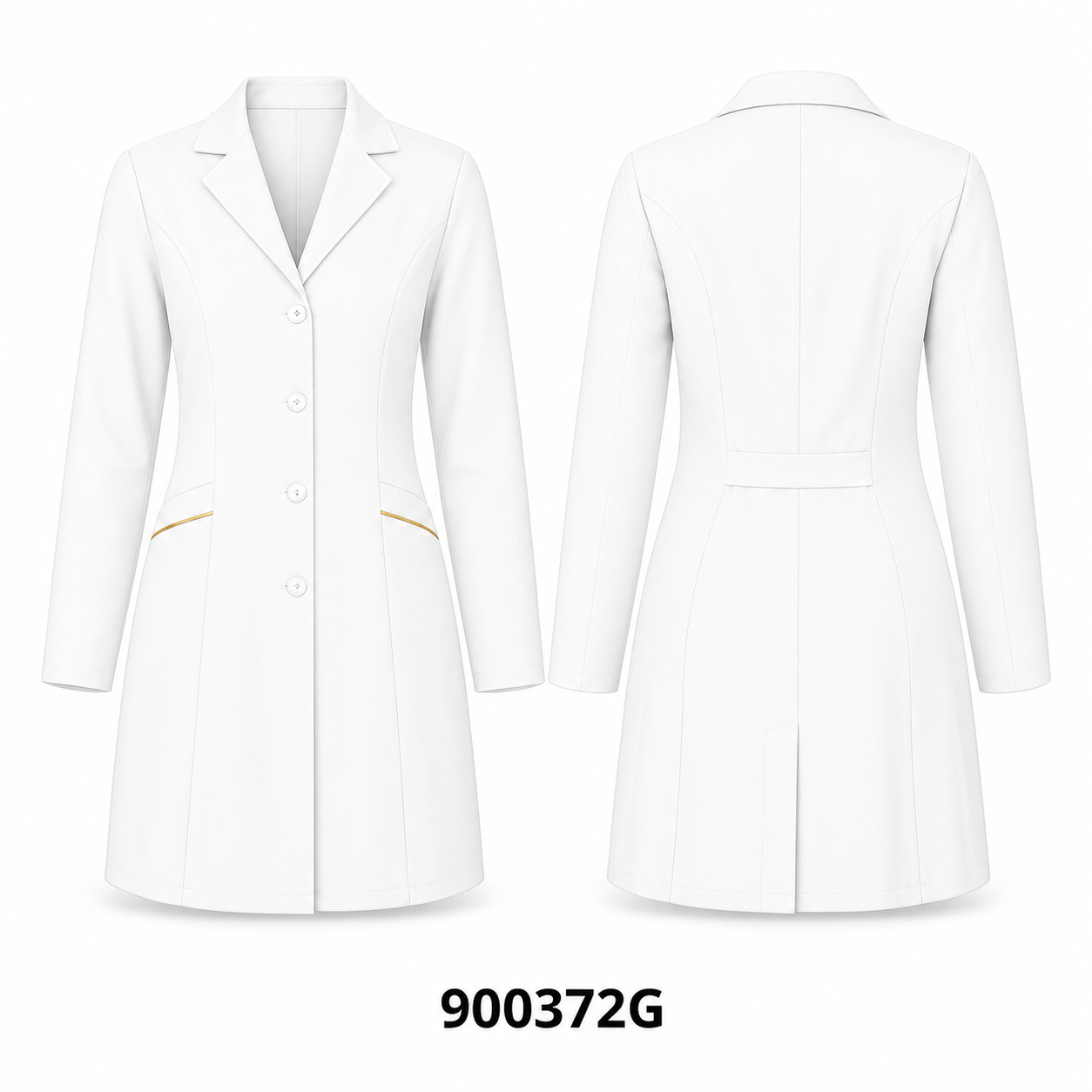 Jaleco tradicional slim feminino